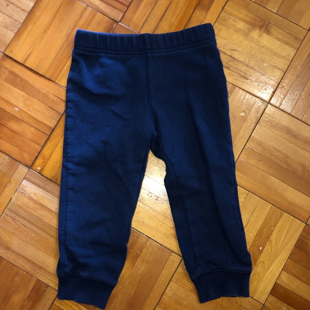 Carter's Blue Jogger Sweatpants with Cuffed Ankles
